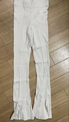 ZARA ホワイト フレアパンツ 11-12歳