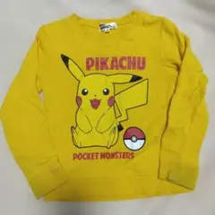 キッズ トレーナー ポケットモンスター ピカチュウ 130cm