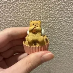 くま カップケーキ ペーパーウェイト