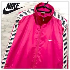 NIKE ナイロンジャケット スポーツウェア ウィンドブレーカー ピンク XL