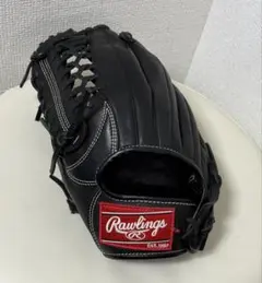 Rawlings 左投げ グローブ シルバーラベル サウスポー ブラック 野球