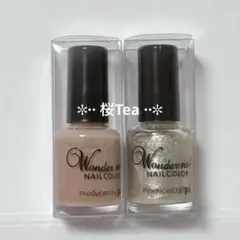 2本 新品 ワンダーネイル ディアローラ 3COINS スリーコインズ スリコ