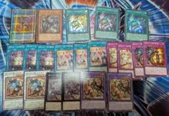 遊戯王OCG　道化の一座デッキパーツまとめセット