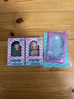 リカちゃんくじ♡ぷちリカちゃん２点+クリアポーチの３点セット