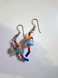 クレアーズで買った風鈴モチーフピアス　フックタイプのサムネイル