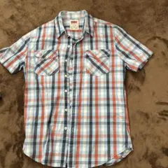 Levi's チェック柄 半袖シャツ Sサイズのサムネイル