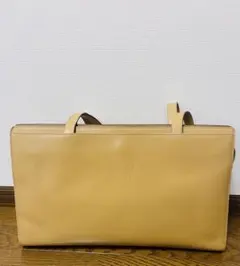 エティエンヌアイグナー 本革 レザー トートバッグ ベージュ