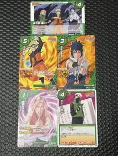 希少プロモ 5枚 ナルト ミラクルバトルカードダス ミラバト ナルト