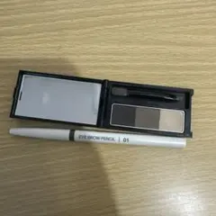 KATE アイブロウ EX-7 、無印アイブロウペンシル