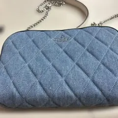 kate spade デニム ショルダーバッグ