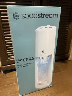 極美品】ソーダストリーム E-TERRA (E-テラ) ホワイト 電動モデル