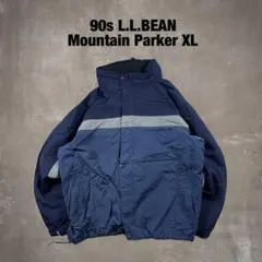 90s llbean マウンテンパーカー ナイロンジャケット ドローコード XLのサムネイル