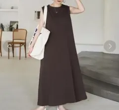 freak's store ノースリーブ Ａライン シルエット ワンピース