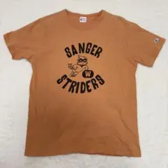チャンピオンChampion 復刻ランタグ Tシャツ フェードオレンジ