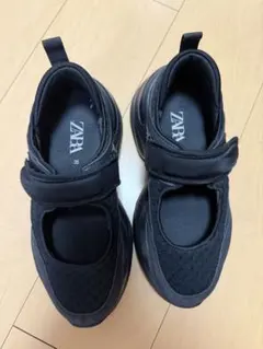 ZARA 厚底スニーカー ブラック 35 メリージェーンのサムネイル