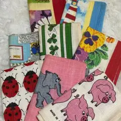 Ulster Weavers◆アイリッシュリネンティータオル◆8枚セット