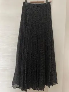 ビューティー&ユース　ロングスカート ドット柄 Mサイズ