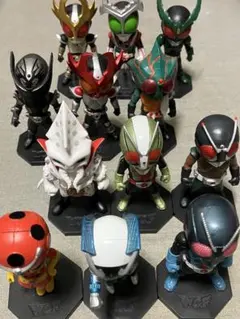 仮面ライダー ワールドコレクタブルフィギュア まとめ売り　12種のサムネイル