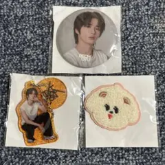 TXT MOACON カプセルトイ 缶バッジ ワッペン ヨンジュン ファンチュン