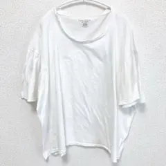 ノーティカ ビッグサイズ 無地 Ｔシャツ クルーネック 半袖 ＸＬ 白 綿のサムネイル
