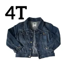 【キッズ】 オールドネイビー Gジャン 4T 美品