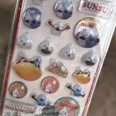 うるちゅる パペットスンスン うるちゅるPOPSEAL シール スンスン