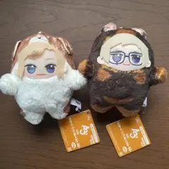 A3! もふめ〜と ワンワンぬいぐるみ〜秋組〜 摂津万里、古市左京セット