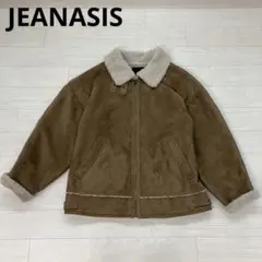 JEANASIS ジーナシス ムートンボアジャケット ベージュ系 F