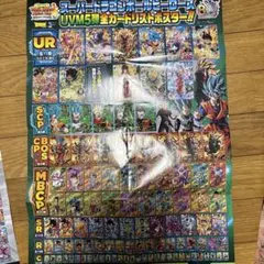 最強ジャンプ付録 ポスター ドラゴンボール、ワンピース
