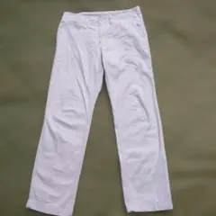GU チノパン ホワイト 79cm