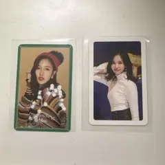TWICE ミナ トレカ Merry&Happy セット - メルカリ