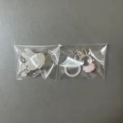 ミッフィー　パステルカラー　めじるしアクセサリー　ピンク　おばけ