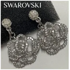【良品】SWAROVSKIスワロフスキー　イヤリング　❤︎