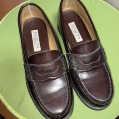 HARUTA ローファー ダークブラウン 23.5cm