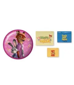 ズートピア2 Happyくじ 　ディズニー ハッピーくじ ニック 缶ミラー