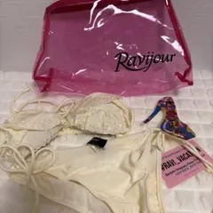 Ravijour アイボリー セパレート水着