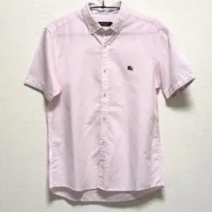 バーバリー 半袖シャツ ピンク