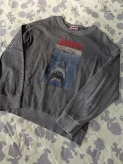 JAWS☆ジョーズ☆ ヴィンテージ風デザイントレーナー☆160☆