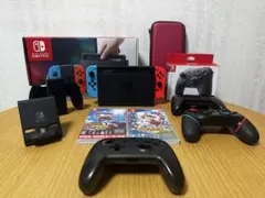 Nintendo Switch 本体セット プロコン ソフト2本付き動作確認済み