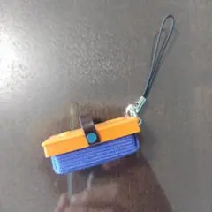 スマホクリーナー(黒板消し型)のストラップ