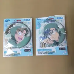 セガラッキーくじ 忍たま乱太郎 H賞 缶バッジ 善法寺伊作 食満留三郎