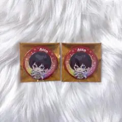 AMPTAK×COLORS あっとくん 缶バッジ