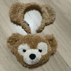 ダッフィー 耳付きカチューシャ、ポシェットセット　　1度だけ使用