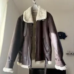 Ungrid フェイクムートンボアブルゾン