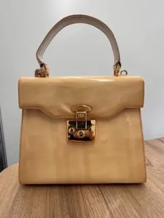 付属品◎ GUCCI レディロック 2WAY ハンドバッグ 自立型 ゴールド金具 