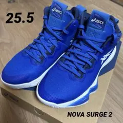 ⭐︎アシックスasics NOVA SURGE 2 ノバサージ2 青