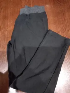 130サイズ ブラック　裏起毛　ズボン
