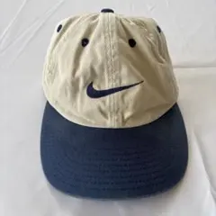 90s 白タグ oldnike ツートン キャップ コーデュロイ フェードのサムネイル