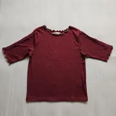 MAJESTIC LEGON ニット 半袖　五分袖