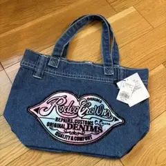 ロデオクラウンズ　新品　デニムトートバッグ